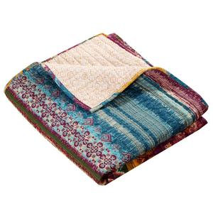 Greenland Home Fashions(tm) Southwest Boho Reversible Quilted Throw alternate view