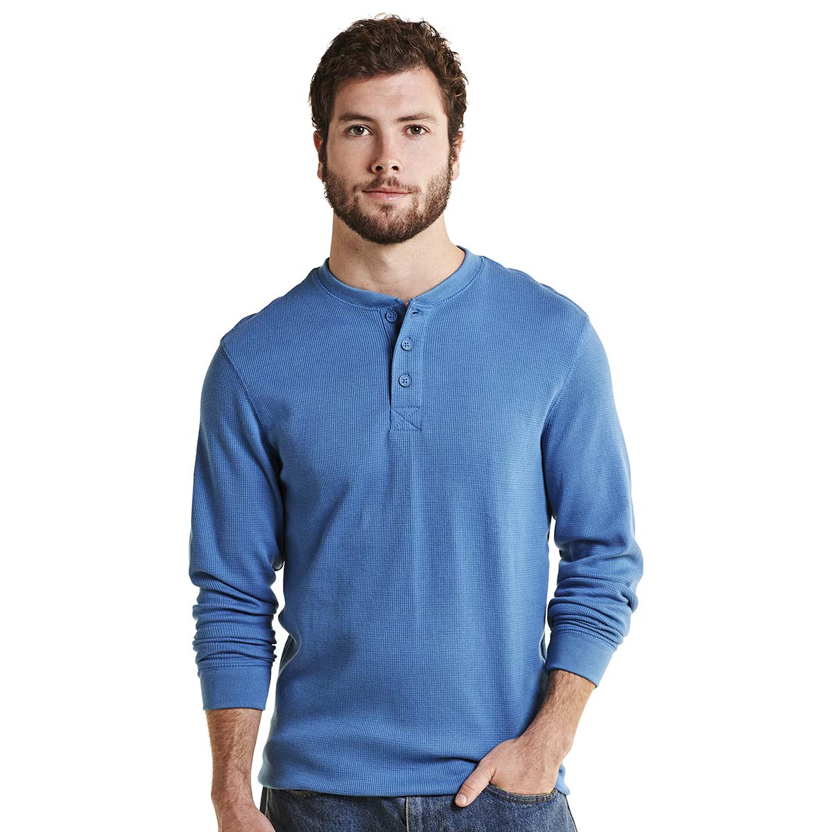 Mens Outdoor Canyon River(tm) Thermal Long Sleeve Henley