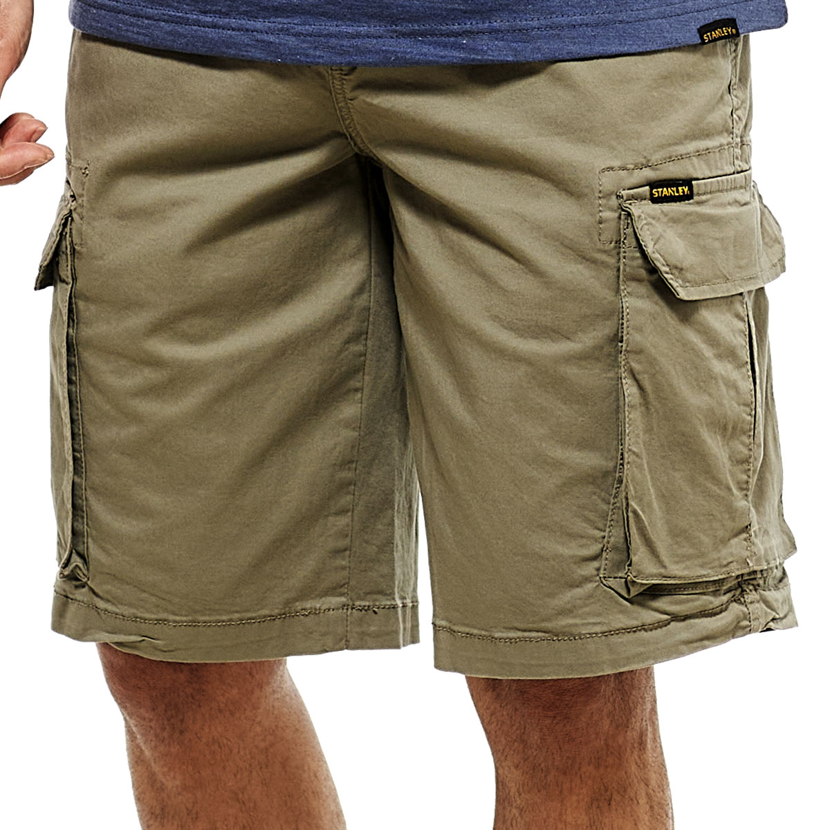 Mens Stanley(R) Stretch Twill Cargo Shorts