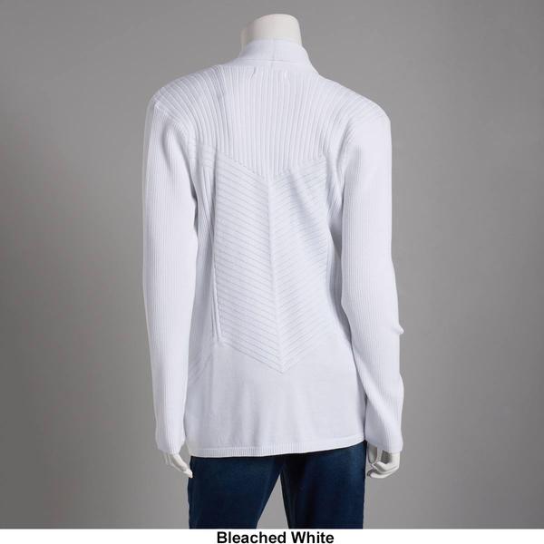 Womens 89th & Madison Long Sleeve Solid Duster Cardigan alternate view