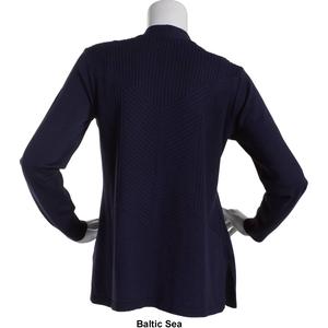 Womens 89th & Madison Long Sleeve Open Solid Cardigan alternate view