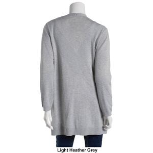 Womens 89th & Madison Long Sleeve Duster Cardigan alternate view