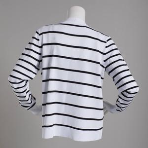 Womens 89th & Madison Long Sleeve Striped Cardigan alternate view
