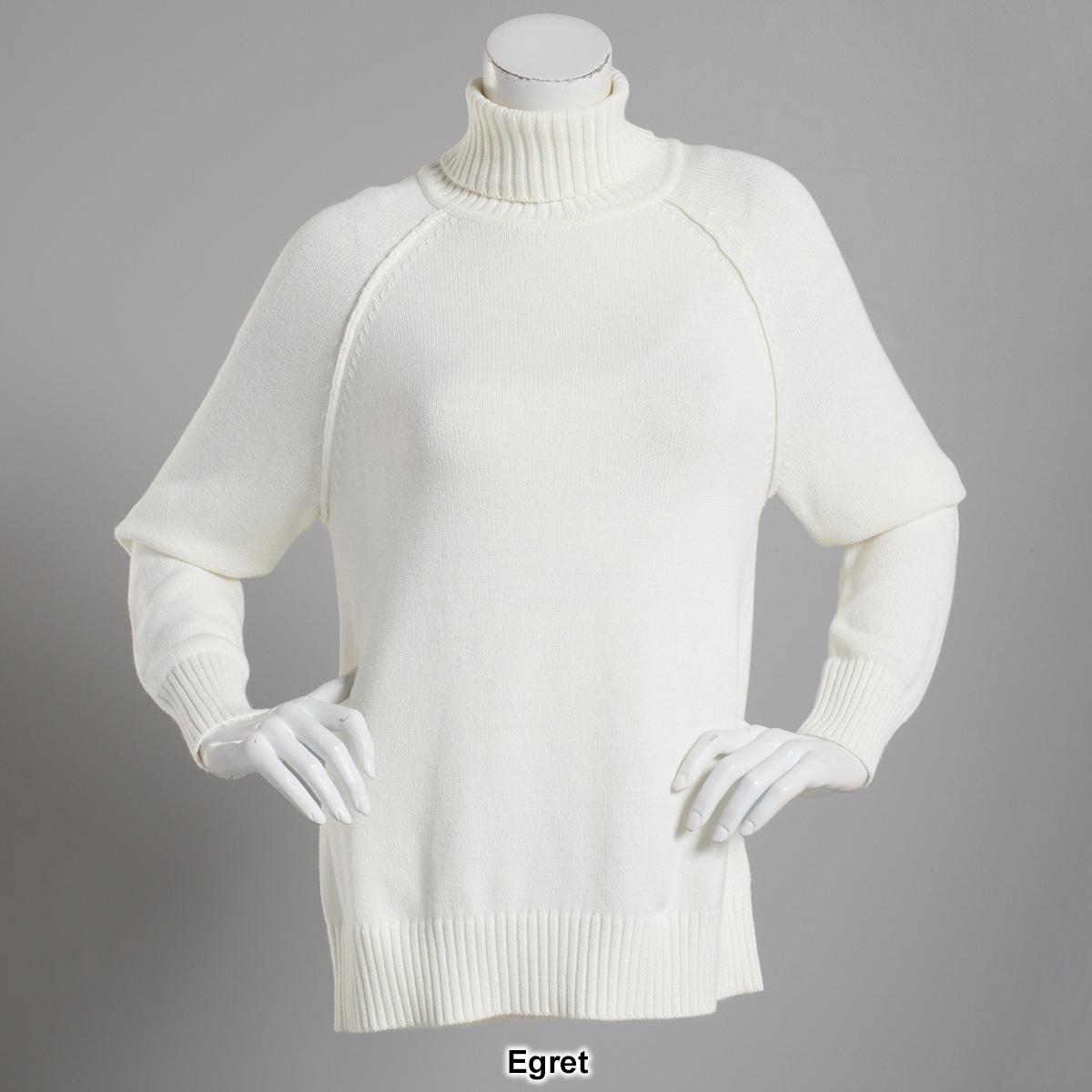 Womens 89th & Madison Perfect Long Sleeve Turtleneck Sweater