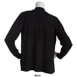 Plus Size 89th & Madison Variegated Straight Hem Cardigan alternate view