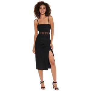 Juniors Emerald Sundae Sateen Illusion Corset Midi Dress
