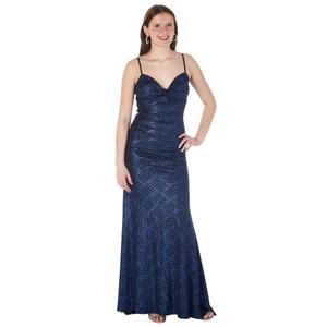 Juniors Emerald Sundae Glitter Twist Front Sheath Dress alternate view
