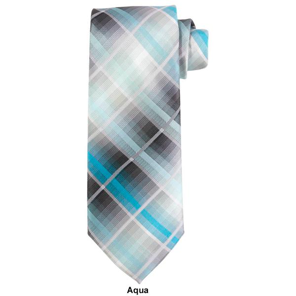 Mens Architect(R) Bus Plaid Tie alternate view