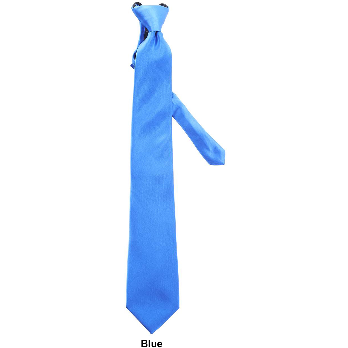 Mens Architect(R) Sateen Solid Zipper Tie