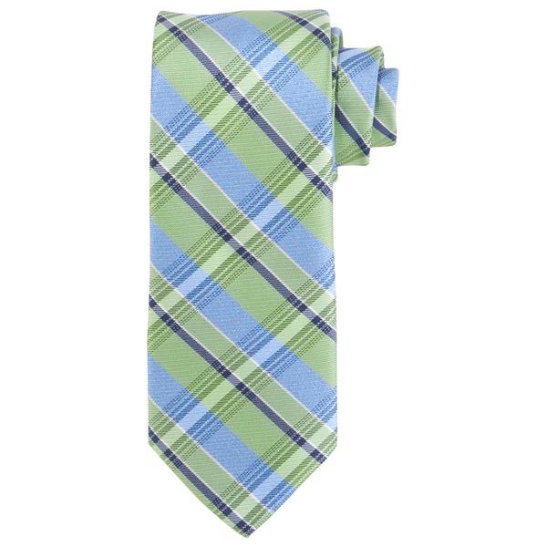 Mens John Henry(R) Forest Plaid Tie