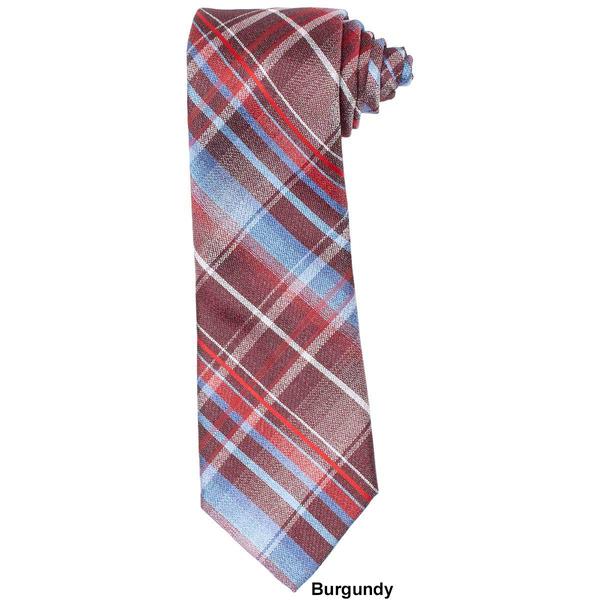 Mens John Henry(R) Bronx Plaid Tie alternate view