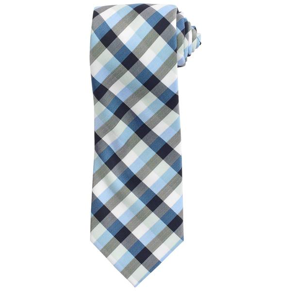 Mens John Henry(R) Atlantic Plaid Tie alternate view
