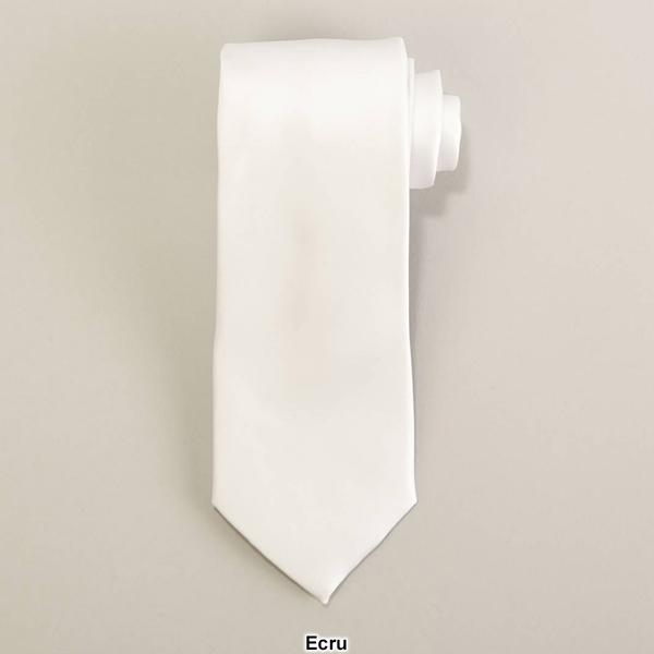 Mens John Henry(R) Sateen Solid Tie alternate view