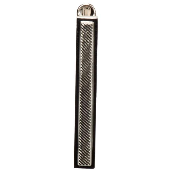 Mens John Henry(R) Framed Ribbed Face Tie Bar