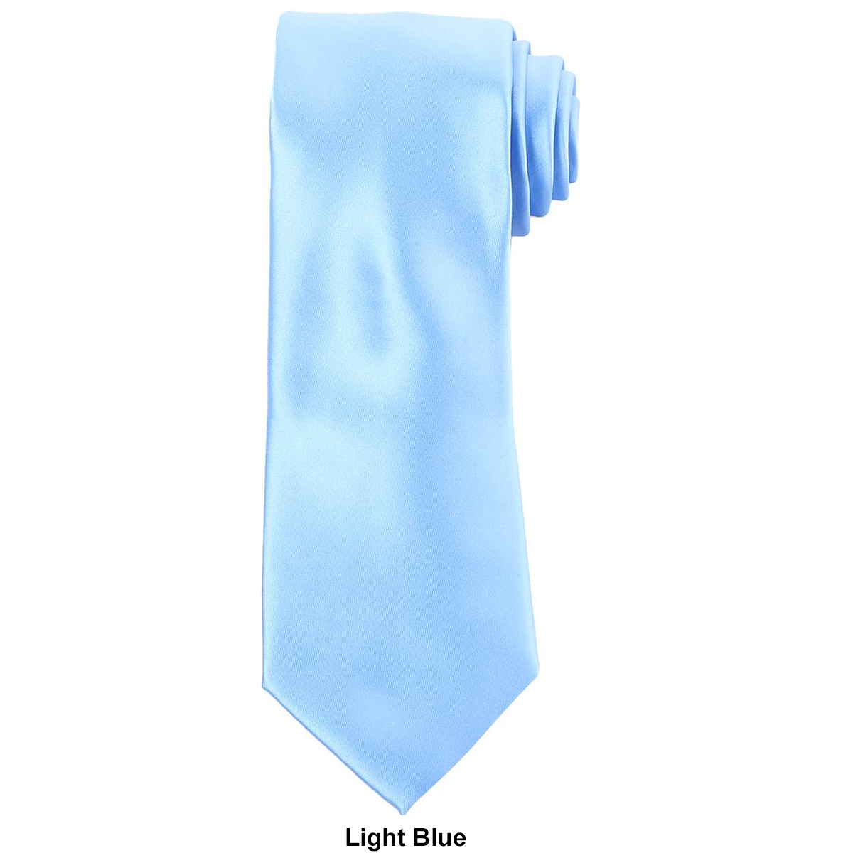 Mens Perry Ellis Sateen Solid Tie