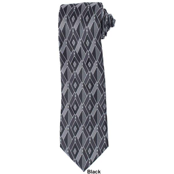Mens Perry Ellis Dover Geometric Tie alternate view