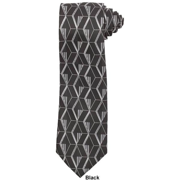 Mens Perry Ellis Stowe Geo Tie alternate view