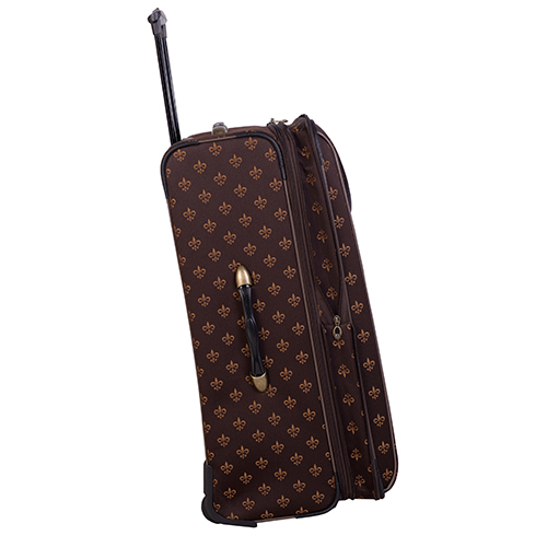 American Flyer Fleur De Lis 4pc. Luggage Set - Brown