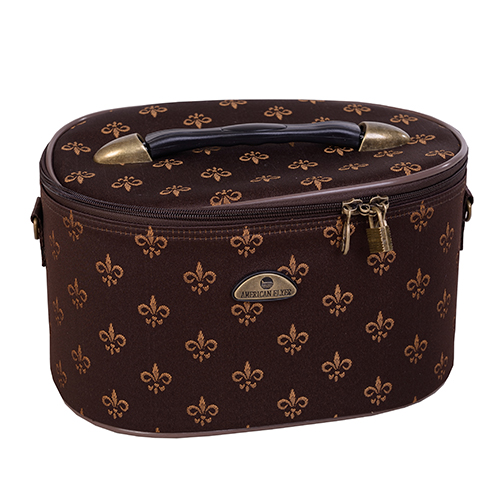 American Flyer Fleur De Lis 4pc. Luggage Set - Brown