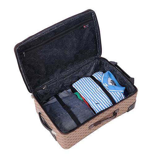American Flyer Signature 4pc. Luggage Set - Brown alternate view