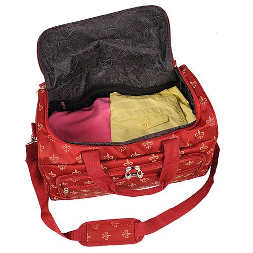 American Flyer Fleur De Lis 5pc. Luggage Set - Red