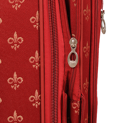 American Flyer Fleur De Lis 5pc. Luggage Set - Red