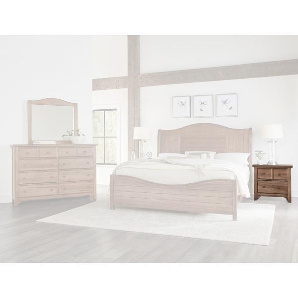 Vaughan-Bassett Cool Farmhouse Nightstand
