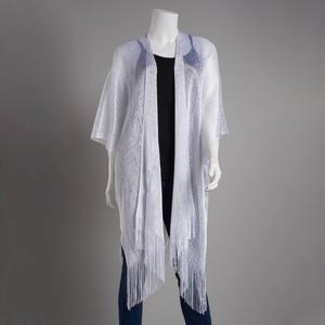 Womens Just Jamie Metallic Kimono
