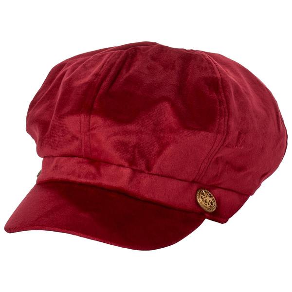Womens Madd Hatter Velour Skipper Cap alternate view