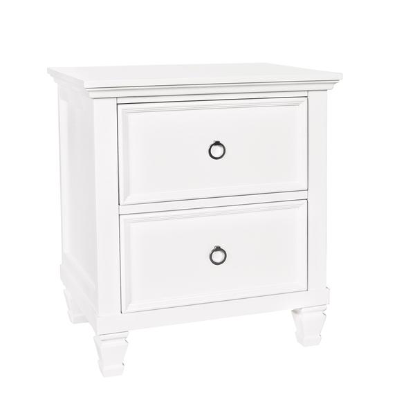 Tamarack White Nightstand