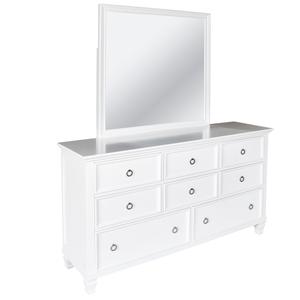 Tamarack White Mirror