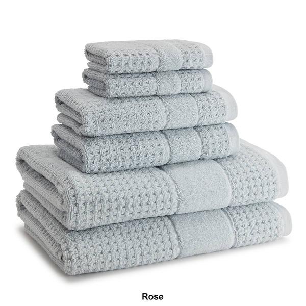 Cassadecor Checkered 6pc. Towel Set Collection alternate view