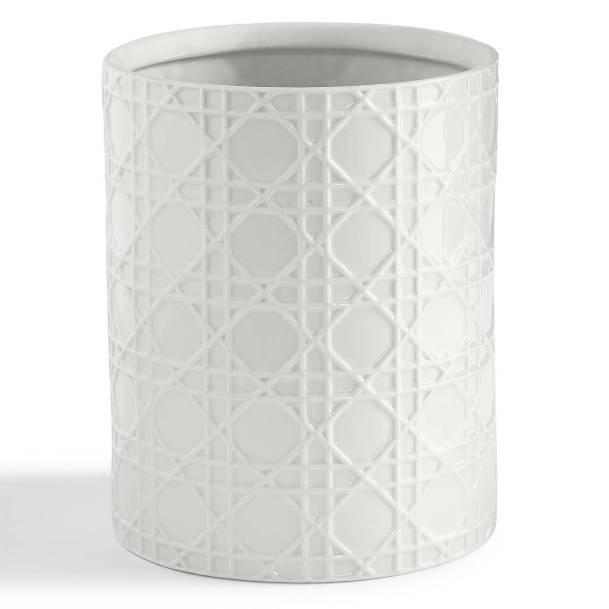 Cassadecor Wicker Bath Accessories - Wastebasket