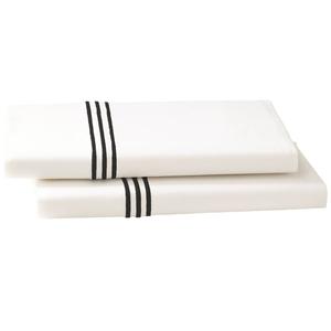 Cassadecor 300 TC Embroidered Triple Line Bedding Pillowcase Set
