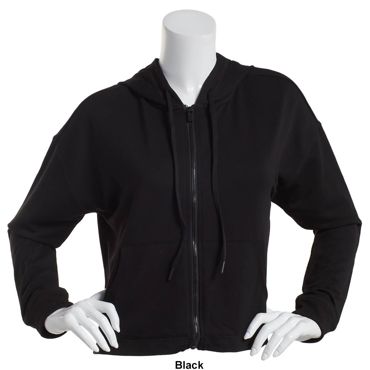 Womens 90 Degree(R) By ReflexTerry Brushed Hoodie Jacket