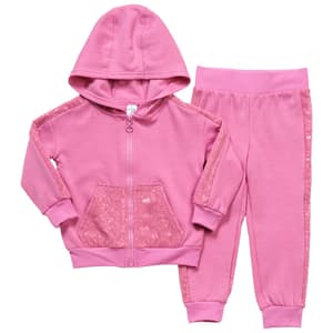 Toddler Girl 90 Degree® by Reflex Sequin Jacket & Joggers Set