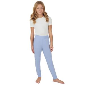 Girls (7-14) 90 Degree(R) by Reflex 2pk. Solid Brush Terry Joggers