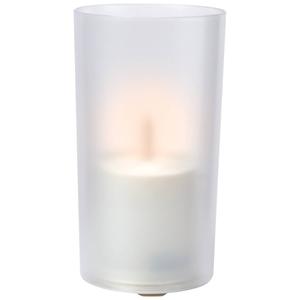 Illumaflame 9in. LED in Frosted Glass