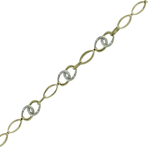 Gemstone Classics(tm) Yellow Gold Diamond Fashion Bracelet