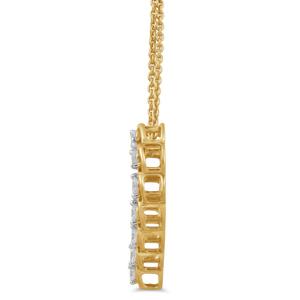 Nova Star(R) Gold Lab Grown Diamond Heart Pendant alternate view