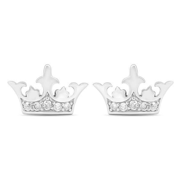 Enchanted by Disney Sterling Silver Cruella Earrings