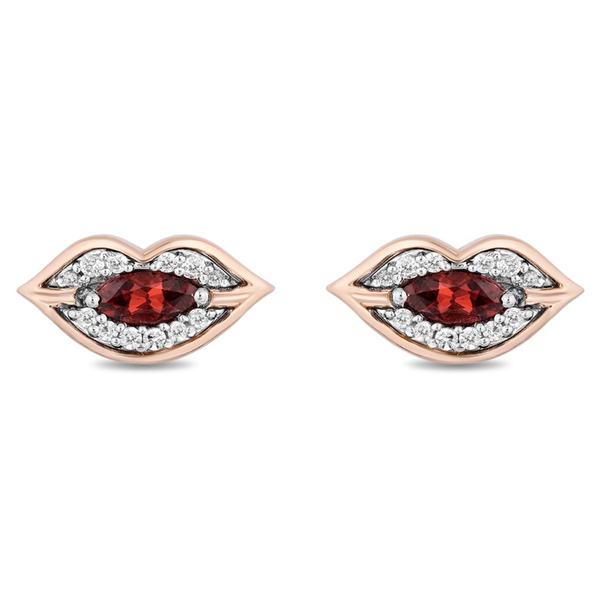 Enchanted by Disney Sterling Silver Cruella Stud Earrings
