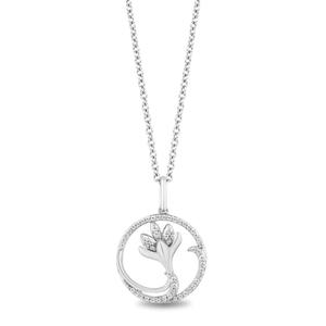 Enchanted by Disney Sterling Silver Elsa Pendant Necklace