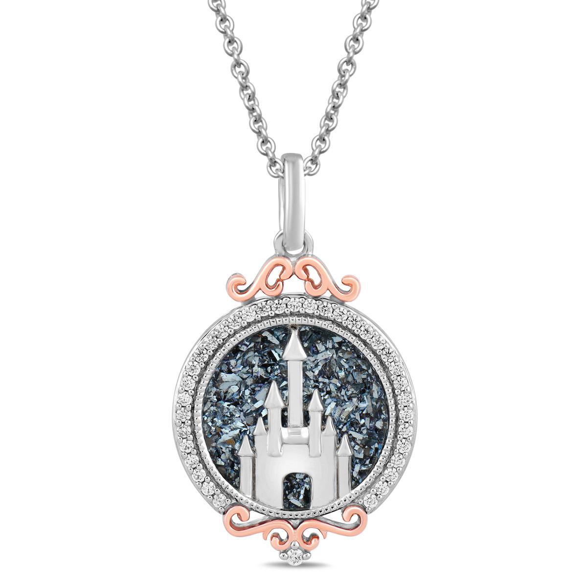 Enchanted by Disney Rose Gold Plated Majestic Princess Pendant