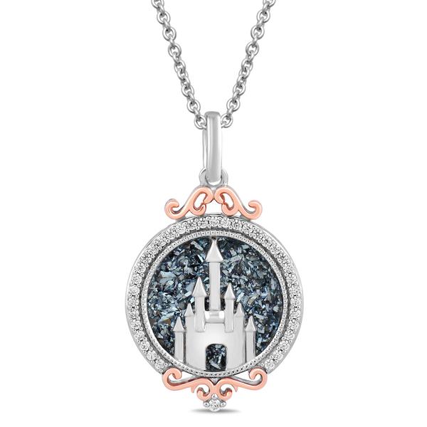 Enchanted by Disney Rose Gold Plated Majestic Princess Pendant