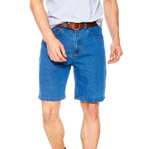 Young Mens Architect(R) Jean Co. Regular Fit Stretch Denim Shorts