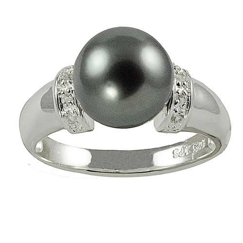 Gemstone Classics(tm) Sterling Silver & Pearl Ring