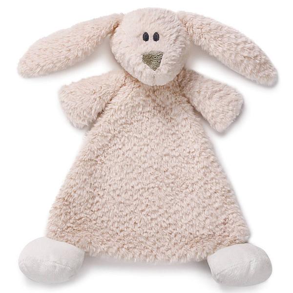 Demdaco Belina Bunny Rattle Blankie