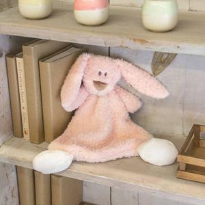 Demdaco Belina Bunny Rattle Blankie alternate view
