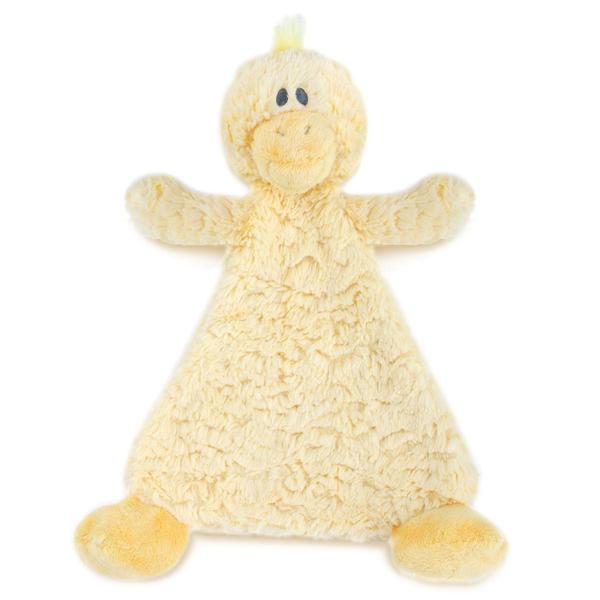 Demdaco Daddies Duck Rattle Blankie